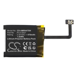 Batterie pour Amazfit PL412631 (470 mAh/1.82 Wh, 3.87 V)