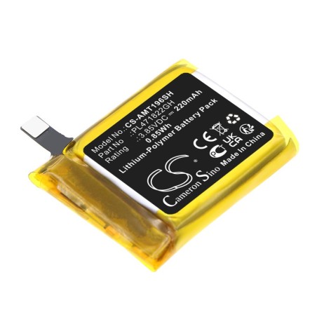 Batterie pour Amazfit GTS 2E (220 mAh/0.85 Wh, 3.85 V)