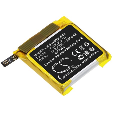 Batterie pour Amazfit A2009 (225 mAh/0.87 Wh, 3.85 V)