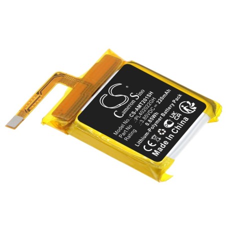 Batterie pour Amazfit A2010 (220 mAh/0.85 Wh, 3.85 V)