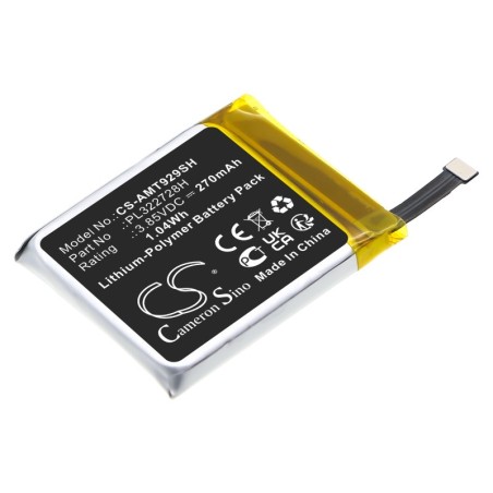 Batterie pour Amazfit A1929 (270 mAh/1.04 Wh, 3.85 V)