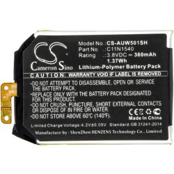Batterie pour Asus 0B200-01630100 (360 mAh/1.37 Wh, 3.8 V)