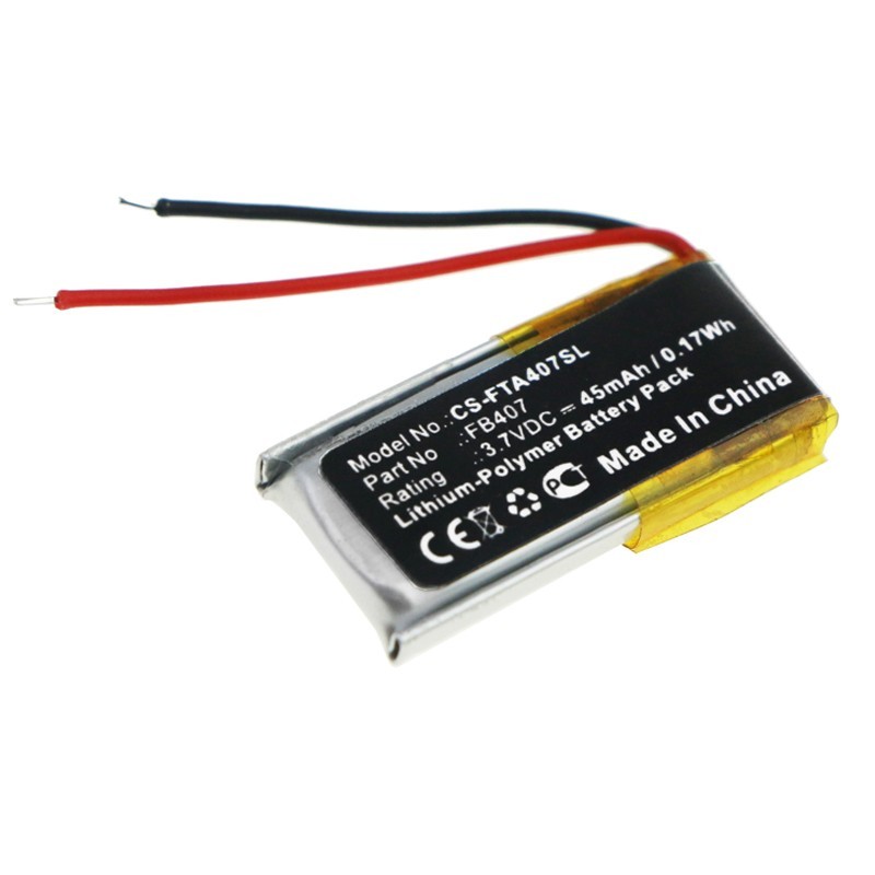 Batterie pour FitBit FB407 (45 mAh/0.17 Wh, 3.7 V)