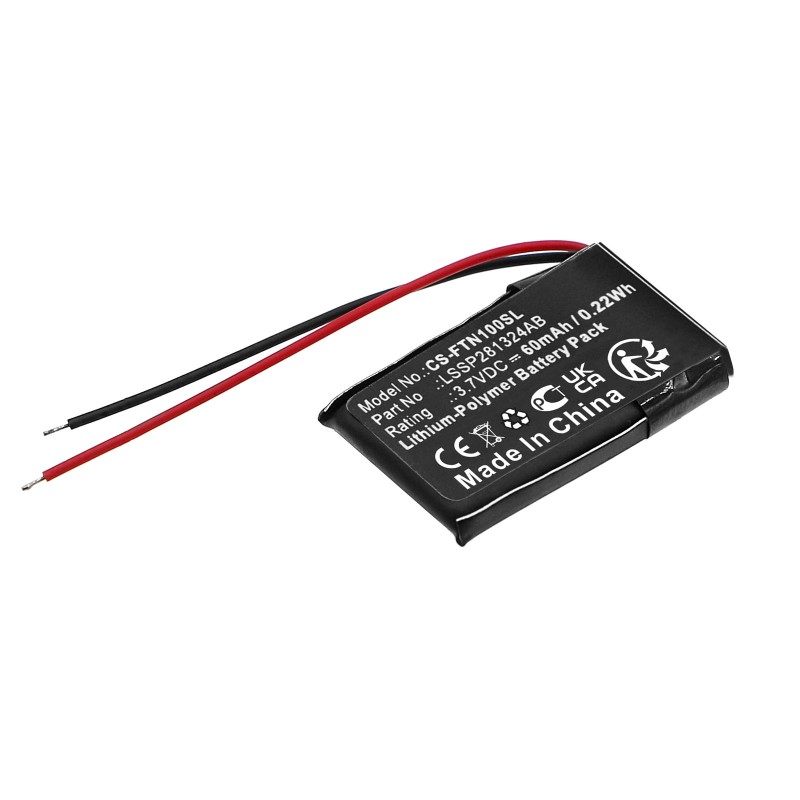 Batterie pour FitBit One (60 mAh/0.22 Wh, 3.7 V)