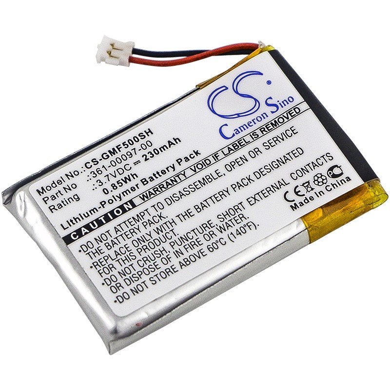 Batterie pour Garmin Forerunner 935 (230 mAh/0.85 Wh, 3.7 V)