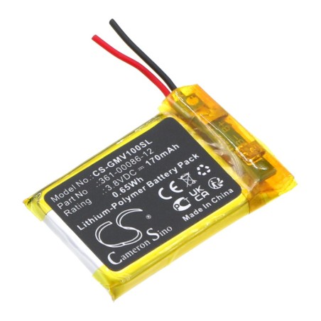Batterie pour Garmin Venu (170 mAh/0.65 Wh, 3.8 V)