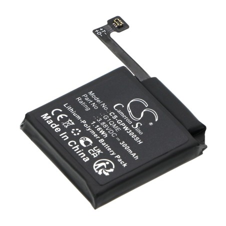 Batterie pour Google Pixel Watch 3 (300 mAh/1.16 Wh, 3.88 V)