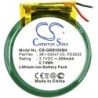 Batterie pour Garmin PD3032 (200 mAh/0.74 Wh, 3.7 V)
