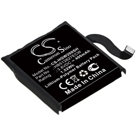 Batterie pour Huawei HB512627ECW (400 mAh/1.52 Wh, 3.8 V)