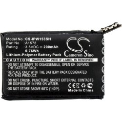 Batterie pour Apple MLCF2LL/A (200 mAh/0.76 Wh, 3.8 V)