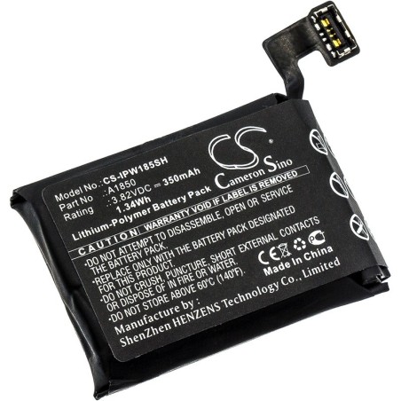 Batterie pour Apple MQL12LL/A (350 mAh/1.34 Wh, 3.82 V)