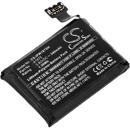 Batterie pour Apple A1875 (340 mAh/1.3 Wh, 3.82 V)