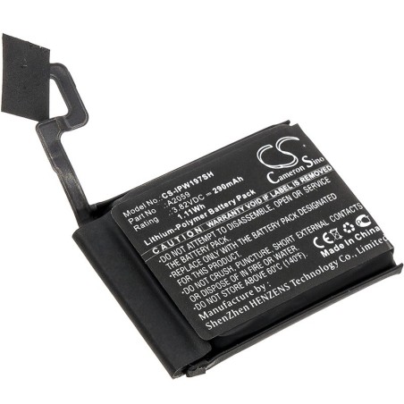 Batterie pour Apple A2059 (290 mAh/1.11 Wh, 3.82 V)