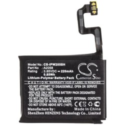 Batterie pour Apple A2007 (220 mAh/0.85 Wh, 3.85 V)