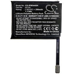 Batterie pour Apple A2181 (290 mAh/1.11 Wh, 3.82 V)