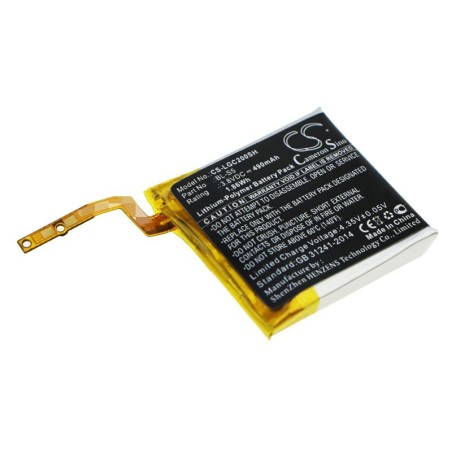 Batterie pour LG BL-S5 (490 mAh/1.86 Wh, 3.8 V)