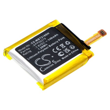 Batterie pour Montblanc SUMMIT S2T18 (340 mAh/1.29 Wh, 3.8 V)