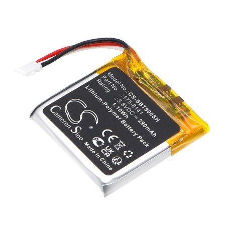 Batterie pour Suunto 9 (290 mAh/1.1 Wh, 3.8 V)