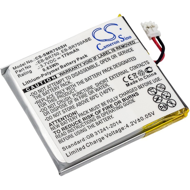 Batterie pour Samsung AA1FA09fs/-B (170 mAh/0.63 Wh, 3.7 V)