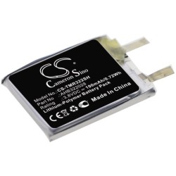 Batterie pour TomTom Runner (190 mAh/0.72 Wh, 3.8 V)