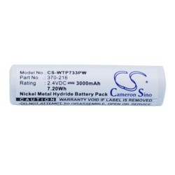 Batterie pour Wahl ISO-TIP 7733 (3000 mAh/7.2 Wh, 2.4 V)