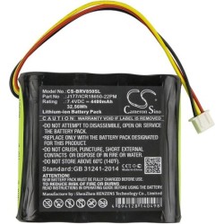 Batterie pour Braven BRV-HD (4400 mAh/32.56 Wh, 7.4 V)