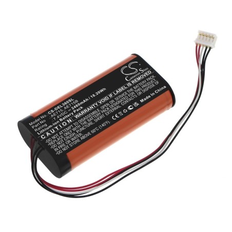 Batterie pour Dell AE715B (2460 mAh/18.2 Wh, 7.4 V)