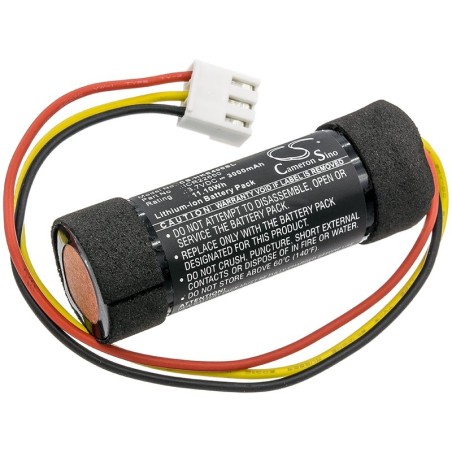 Batterie pour Harman/Kardon ICR22650 (3000 mAh/11.1 Wh, 3.7 V)