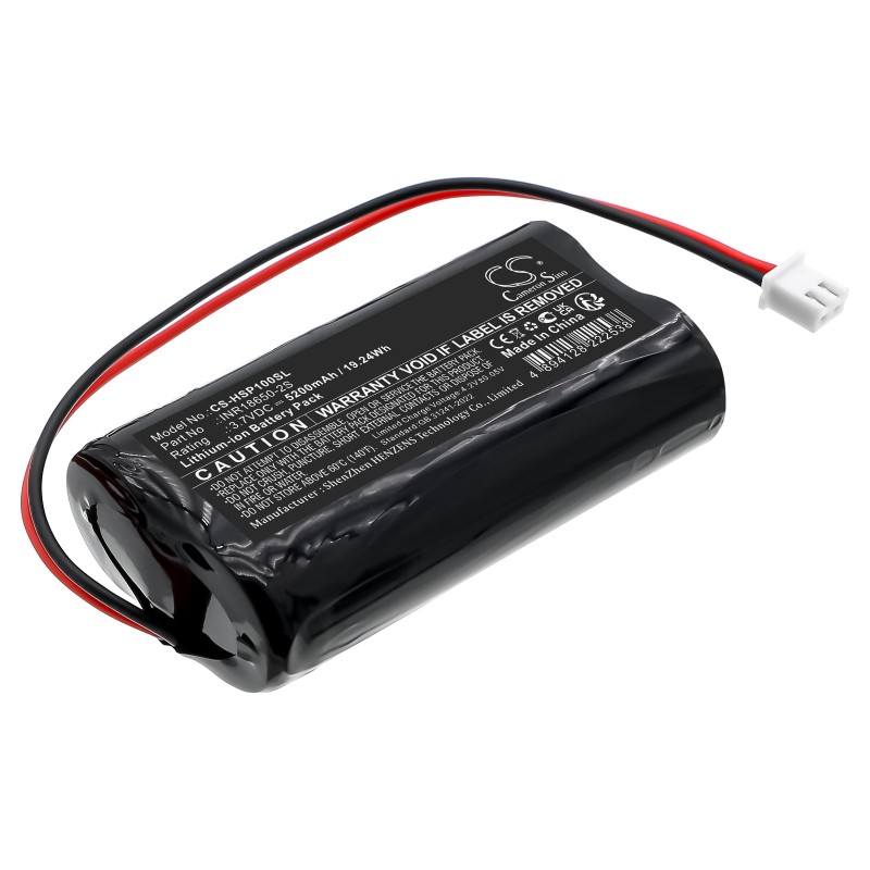 Batterie pour HP INR18650-2S (5200 mAh/19.24 Wh, 3.7 V)