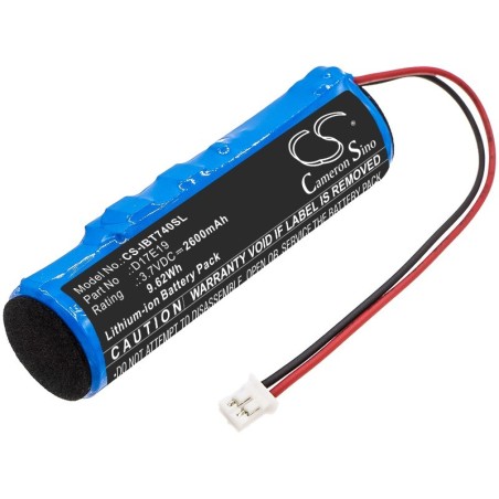 Batterie pour iHome D17E19 (2600 mAh/9.62 Wh, 3.7 V)