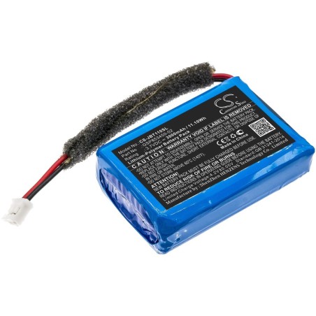 Batterie pour JBL Turbo (3000 mAh/11.1 Wh, 3.7 V)