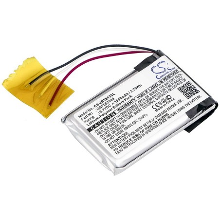 Batterie pour JBL GSP083048 (1000 mAh/3.7 Wh, 3.7 V)