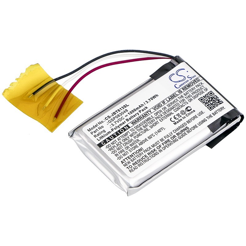 Batterie pour JBL Trip (1000 mAh/3.7 Wh, 3.7 V)