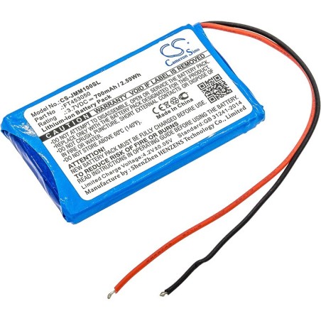 Batterie pour JBL P453048D (700 mAh/2.59 Wh, 3.7 V)