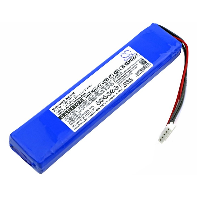 Batterie pour JBL JBLXTREME (5000 mAh/37 Wh, 7.4 V)