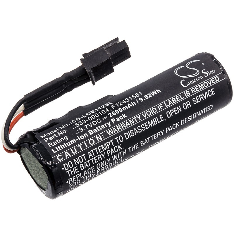 Batterie pour Logitech VR0004 (2600 mAh/9.62 Wh, 3.7 V)