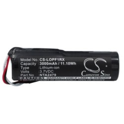 Batterie pour Logitech MM50 (3000 mAh/11.1 Wh, 3.7 V)