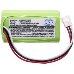Batterie pour Logitech Z515 (2000 mAh/7.2 Wh, 3.6 V)