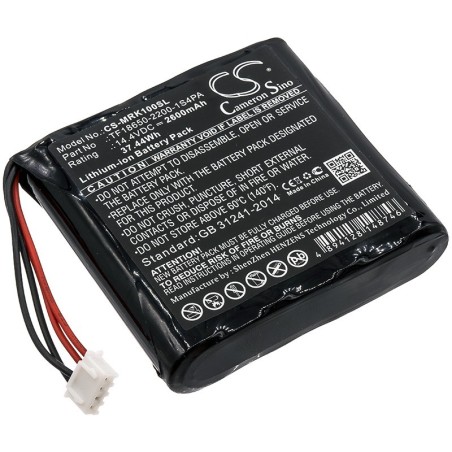 Batterie pour Marshall Kilburn (2600 mAh/37.44 Wh, 14.4 V)