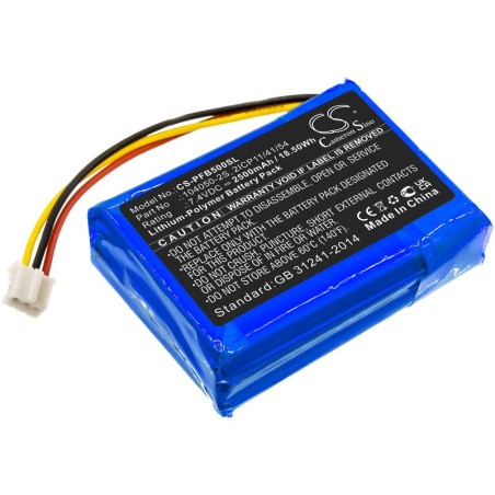 Batterie pour Philips B5/12 (2500 mAh/18.5 Wh, 7.4 V)
