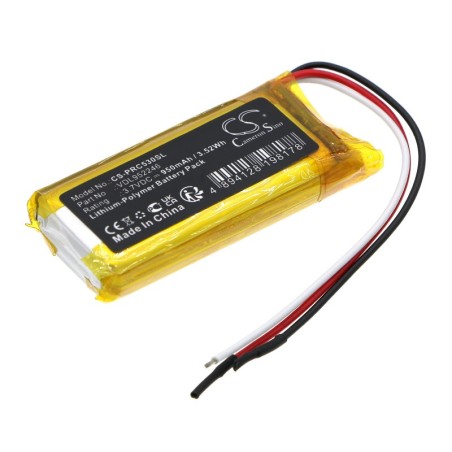 Batterie pour Poly VDL952246 (950 mAh/3.52 Wh, 3.7 V)