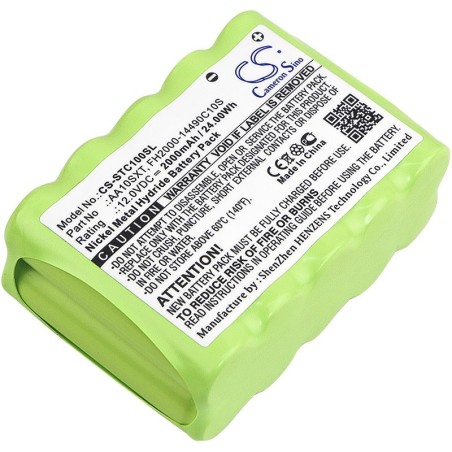 Batterie pour Soundcast AA10SXT (2000 mAh/24 Wh, 12 V)