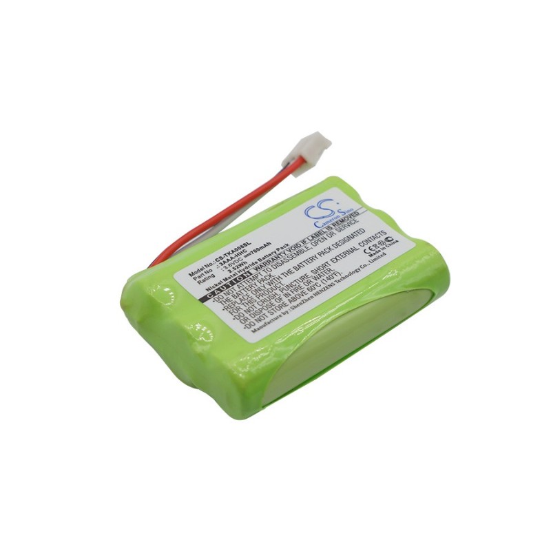 Batterie pour TDK 3AAA-HHC (700 mAh/2.52 Wh, 3.6 V)