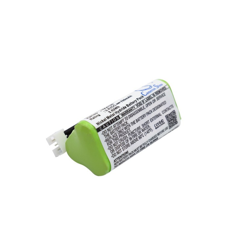 Batterie pour TDK AAA (700 mAh/2.52 Wh, 3.6 V)