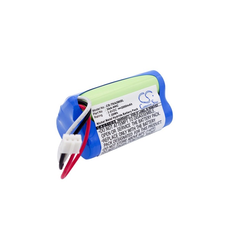 Batterie pour TDK 3AA-HHC (2000 mAh/7.2 Wh, 3.6 V)