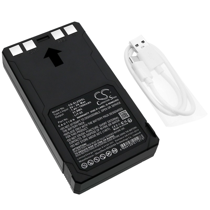 Batterie pour Spypoint FLEX E-36 (7000 mAh/51.8 Wh, 7.4 V)