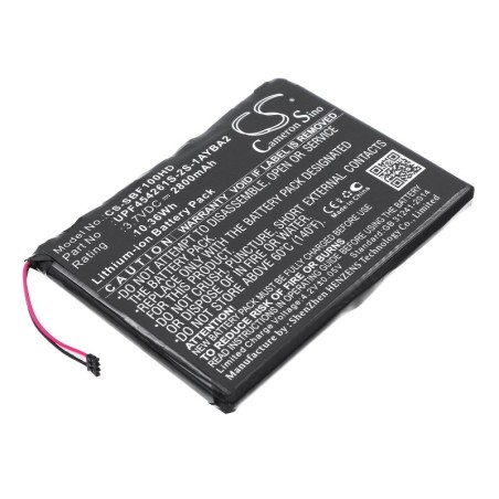 Batterie pour Seagate 1AYBA2 (2800 mAh/10.36 Wh, 3.7 V)