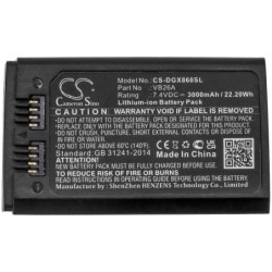 Batterie pour GODOX VB26A (3000 mAh/22.2 Wh, 7.4 V)