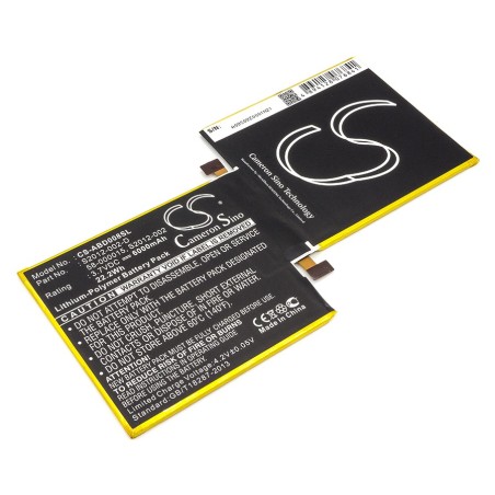 Batterie pour Amazon Kindle Fire HD 8.9 (6000 mAh/22.2 Wh, 3.7 V)