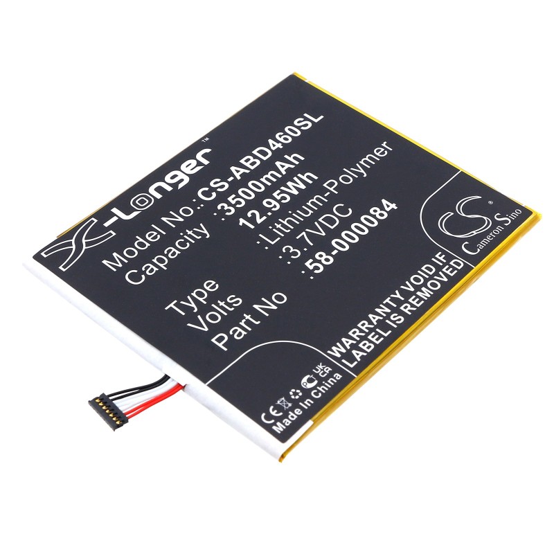 Batterie pour Amazon B00IKPYKWG (3500 mAh/12.95 Wh, 3.7 V)
